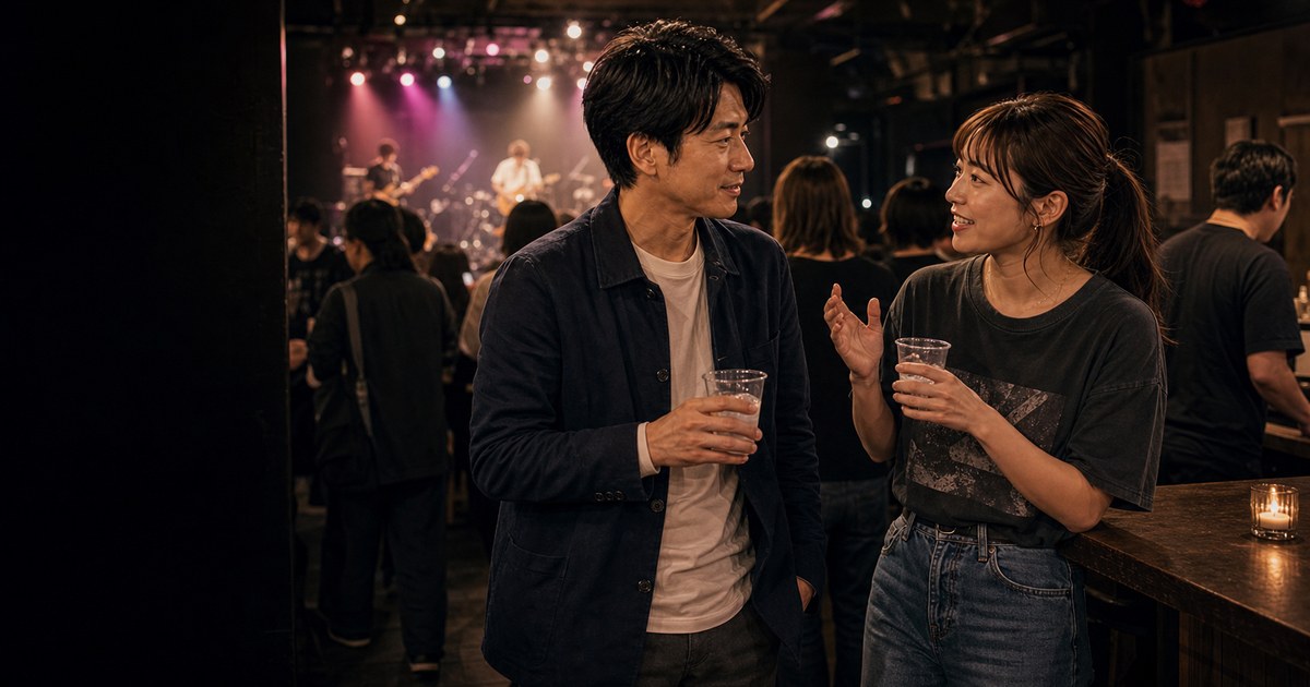 対バンで会った24歳と音楽の趣味で意気投合→お持ち帰り