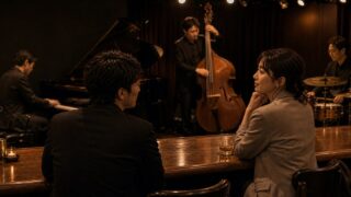 【ジャズバーの出会い】生演奏を一人で聴きに来てた30歳と、曲間の一言からのアイキャッチ画像
