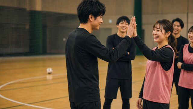【社会人サークルの出会い】フットサルで何度も会った26歳と打ち上げ重ねて→お持ち帰りのアイキャッチ画像