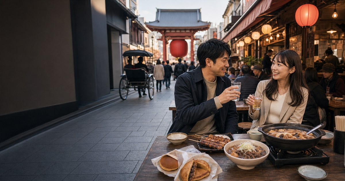 【浅草ストナン】ホッピー通りの昼飲みで26歳サキと下町ハシゴ→お持ち帰りのアイキャッチ画像