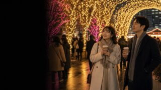 【クリスマスナンパ】イルミの名所でクリぼっち同士の24歳と意気投合→お持ち帰りのアイキャッチ画像