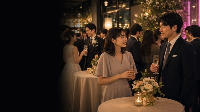 【結婚式二次会の出会い】新婦側の27歳看護師と祝いの席で意気投合→お持ち帰りのアイキャッチ画像