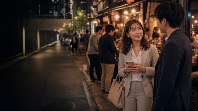 【恵比寿ストナン】仕事帰りの大人の街で声かけ→26歳と横丁へのアイキャッチ画像