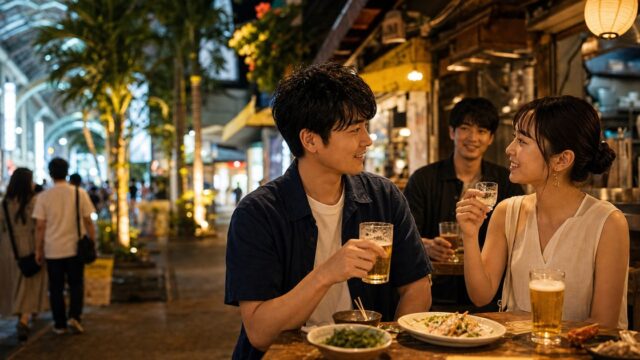 【沖縄遠征】那覇・国際通りでリゾートナンパ→沖縄の子と過ごした夜のアイキャッチ画像