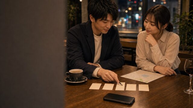 【保存版】初対面からお持ち帰りまでの"落とし方"設計図｜押し引きの全体像のアイキャッチ画像