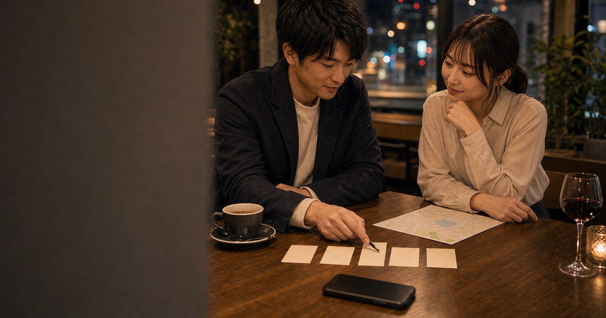 初対面からお持ち帰りまでの"落とし方"設計図｜押し引きの全…