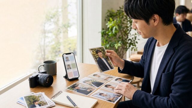 【保存版】マッチングアプリのプロフ写真でいいねが増える作り方｜俺が3倍になった見直しのアイキャッチ画像