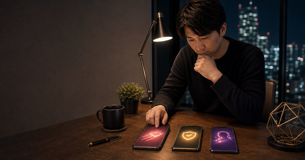 マッチングアプリ3つ同時に1ヶ月使った結果→一番会えたのは…