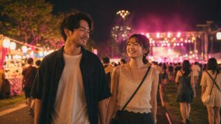 【フェスナンパ】夏フェスで24歳と意気投合→終演後にいい雰囲気→お持ち帰りのアイキャッチ画像