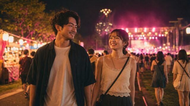 【フェスナンパ】夏フェスで24歳と意気投合→終演後にいい雰囲気→お持ち帰りのアイキャッチ画像