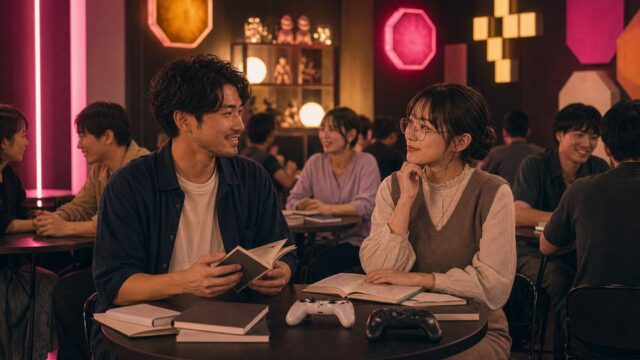 【趣味街コン体験談】アニメ好き街コンで26歳の隠れオタク司書と意気投合→お持ち帰りのアイキャッチ画像