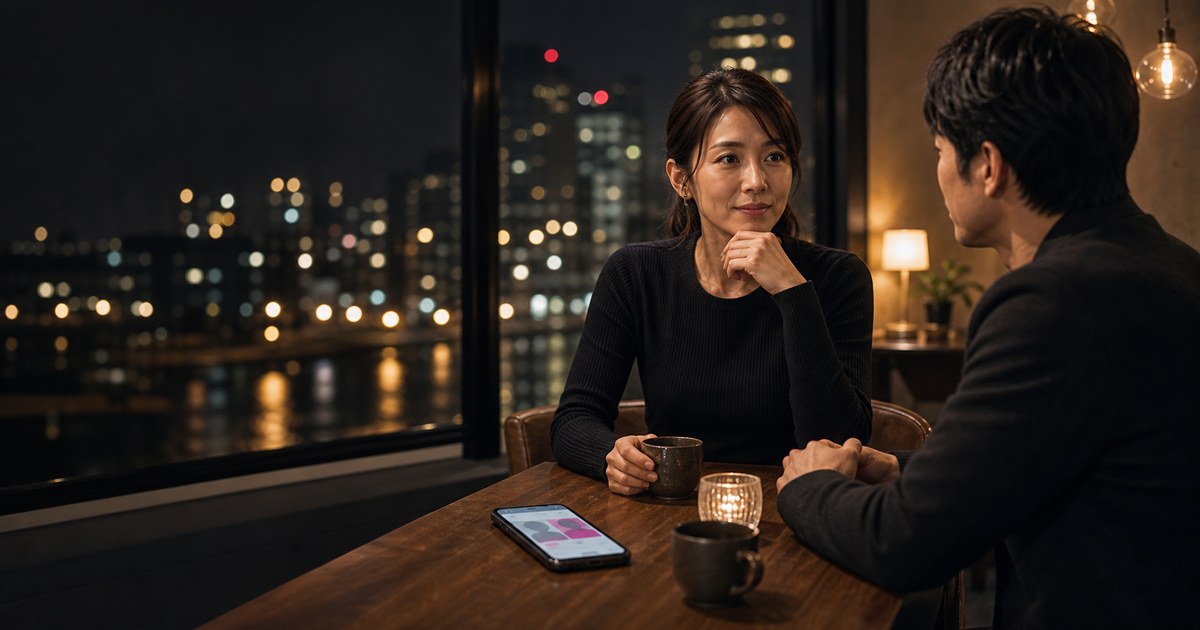38歳バツイチと焦らない大人デート→お持ち帰り