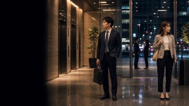 【社内恋愛】別部署の同僚サキ(26)と、社内ではバレないように付き合った話のアイキャッチ画像
