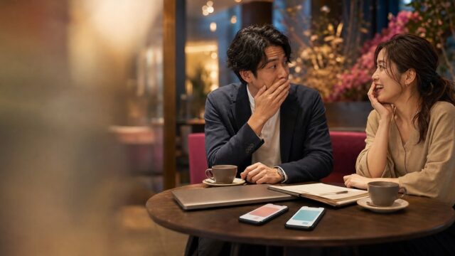 【アプリ珍事】マッチした相手が取引先の担当者だった話。笑のアイキャッチ画像