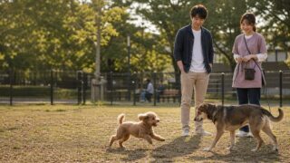 【ドッグランの出会い】犬つながりで常連の27歳と仲良くなった話のアイキャッチ画像