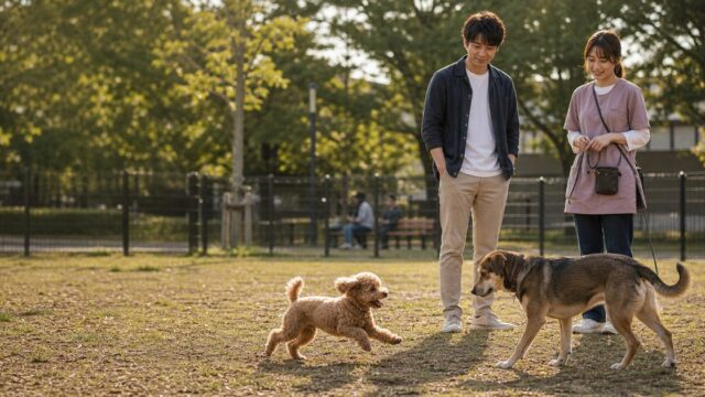 【ドッグランの出会い】犬つながりで常連の27歳と仲良くなった話のアイキャッチ画像