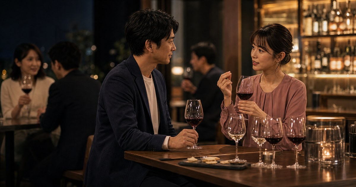 ワイン会で詳しい29歳と味の感想だけで意気投合→お持ち帰り