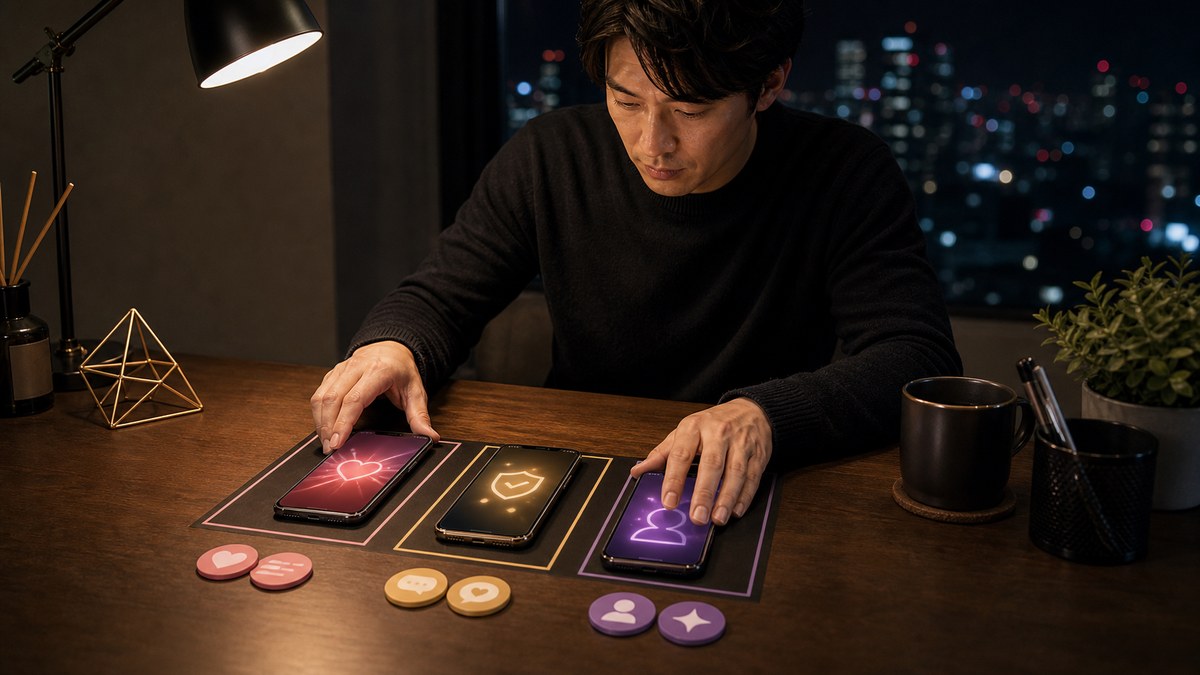 3アプリ同時運用、まずどう回したかの要点を表す画像