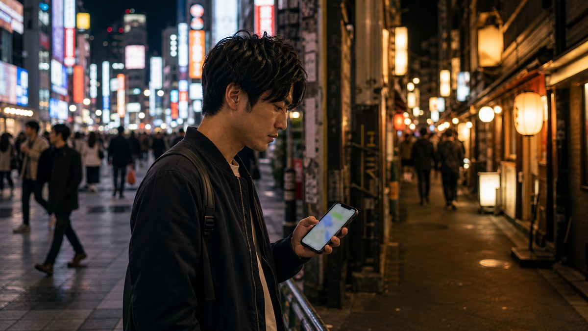 今日の新宿と、一人出動のゆるい作戦の要点を表す画像