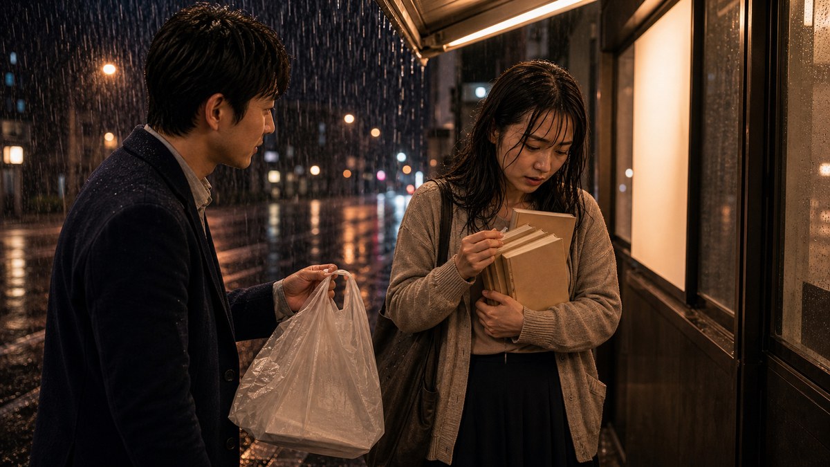 30秒後、本を抱えた子が駆け込んできたの要点を表す画像