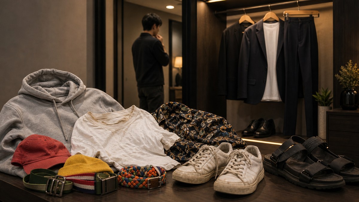 これやると一発で萎える、私服のNG例の要点を表す画像