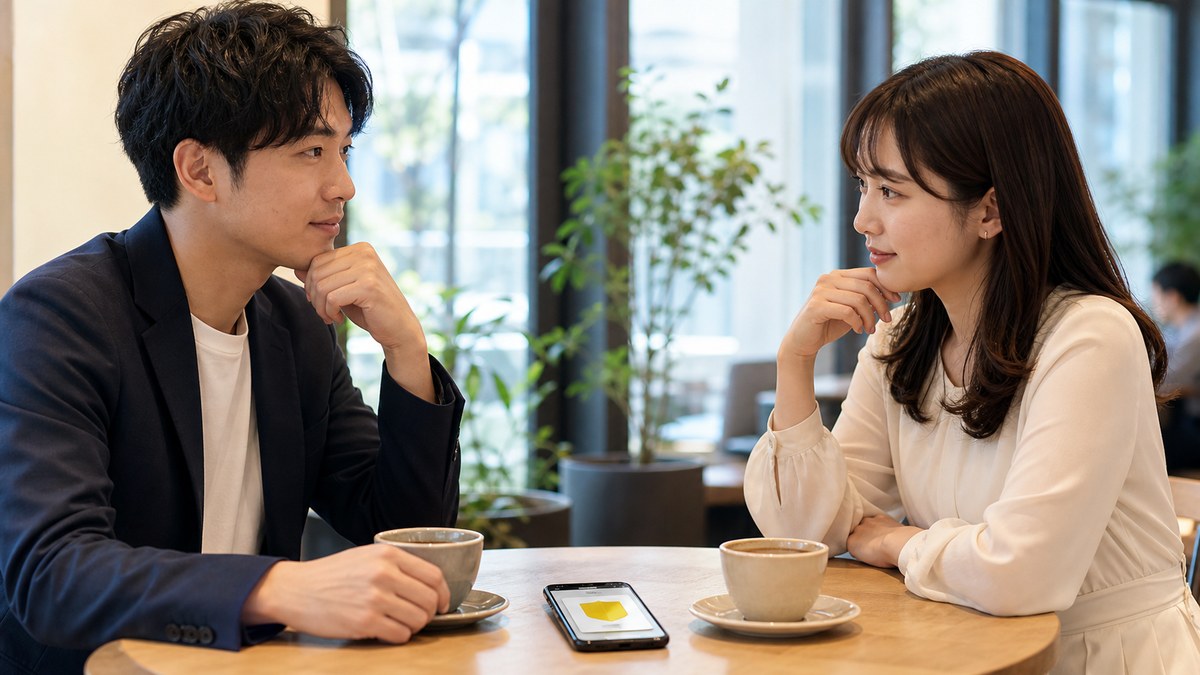 Omiaiは"本気の子"が多い。だから軽いノリは逆効果の要点を表す画像