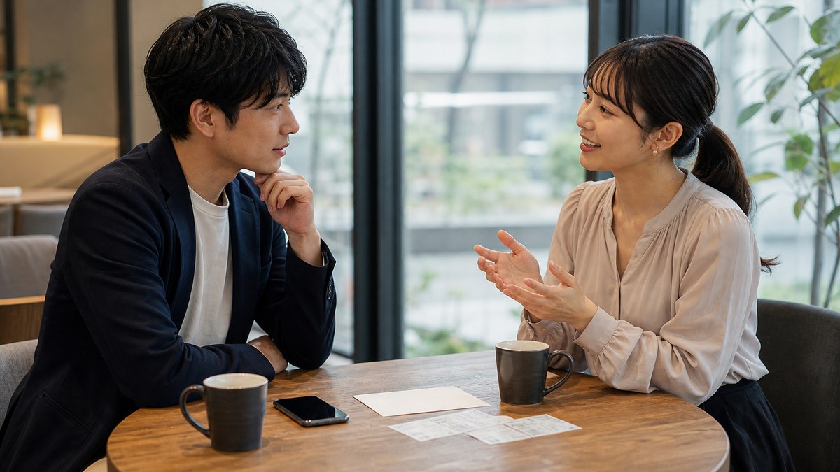 メッセはテンポよく、でも"年下扱い"はしすぎないの要点を表す画像