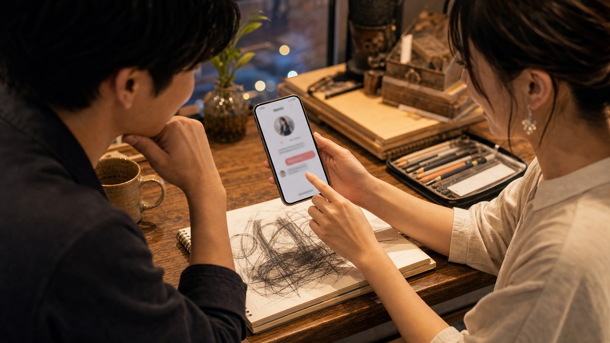 美大生レイナとマッチ→その日のうちにの要点を表す画像