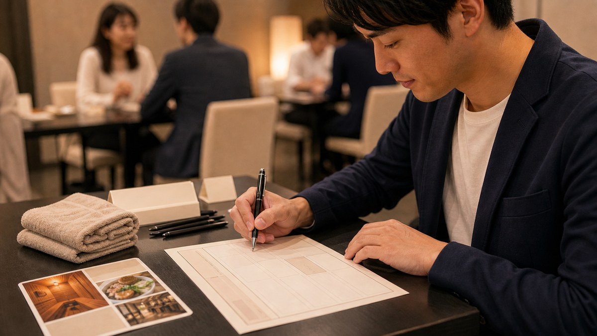 プロフカードは"質問されるネタ"を仕込む紙の要点を表す画像