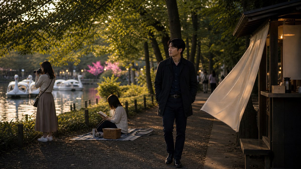 井の頭公園で空振り。吉祥寺の「ノー」は塩じゃなくて、のれんだったの要点を表す画像