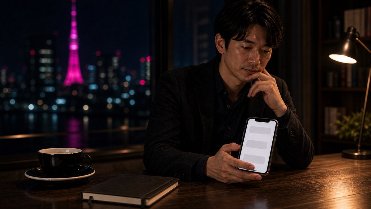 ある日を境に、返信が"半テンポ"遅くなったの要点を表す画像