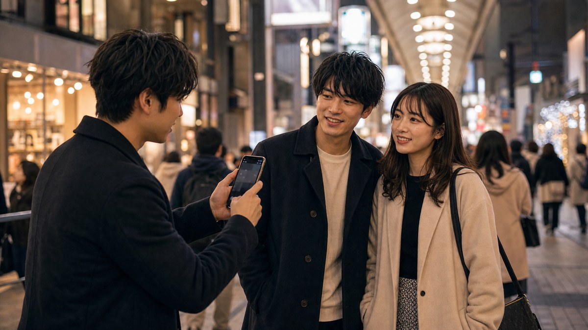 心斎橋でユカに声をかけたの要点を表す画像