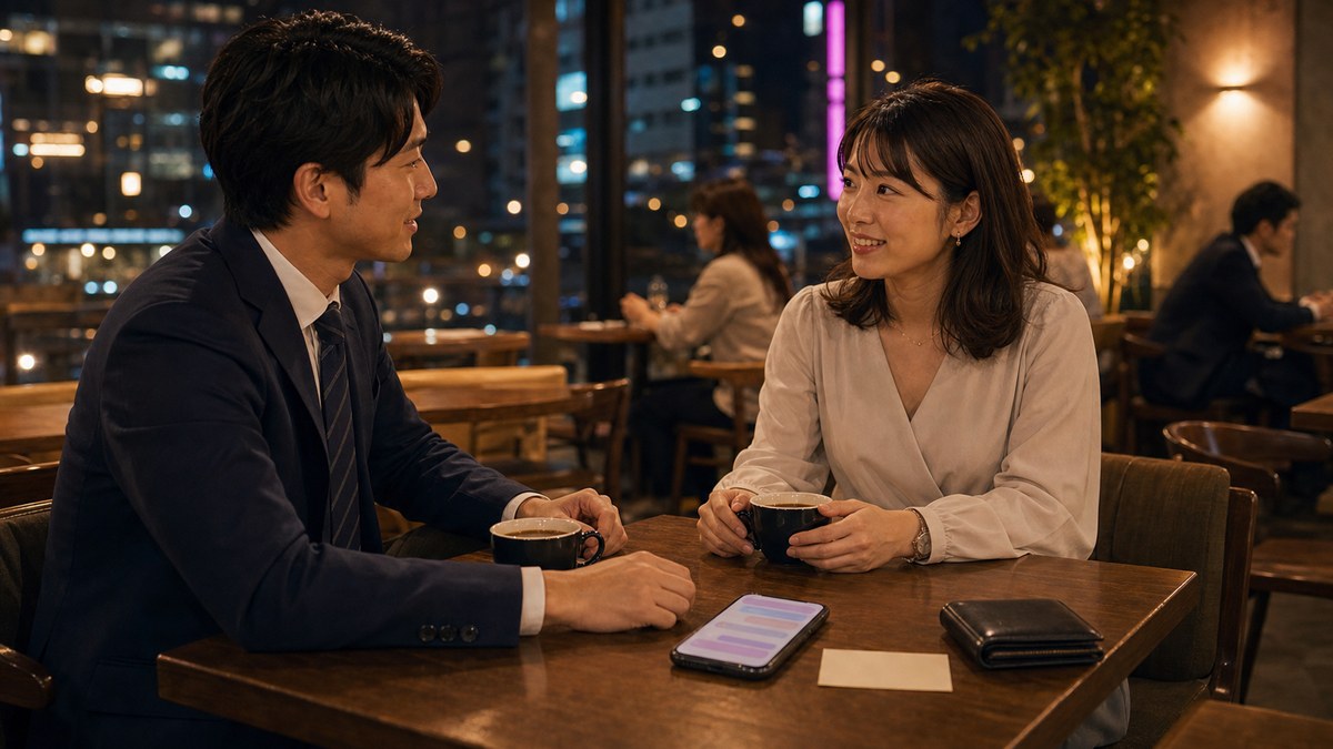 1位 ハッピーメール｜迷ったらこれ。会うまでの距離が一番短かったの要点を表す画像