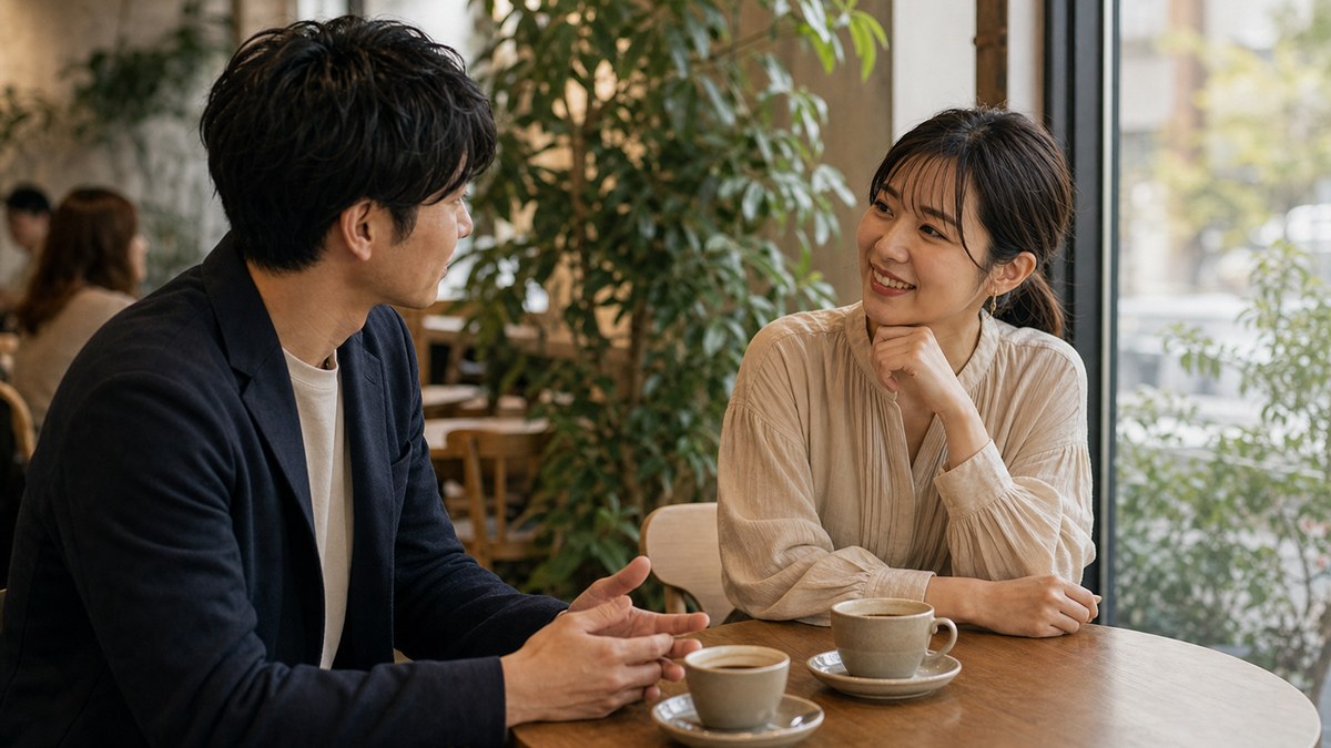 会話の温度上げ。最初の30分はテクより"安心"の要点を表す画像
