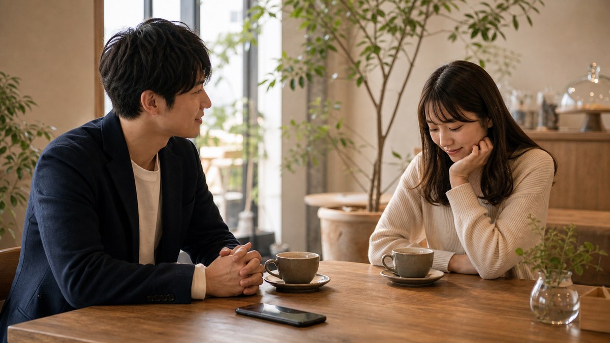 デート当日。最初の30分は"待ち"の時間の要点を表す画像