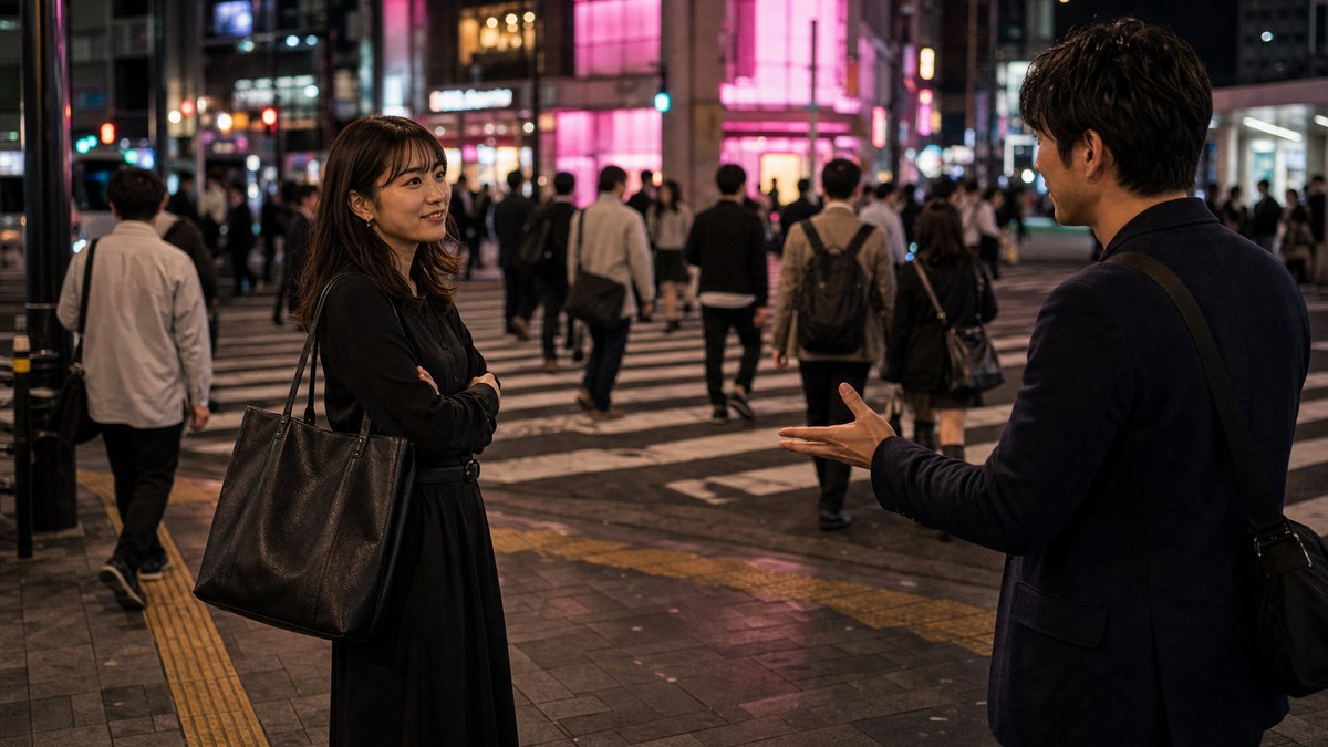 「ナンパ?」って先に言われてから始まったの要点を表す画像