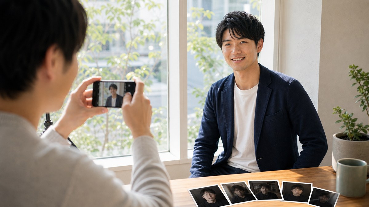 背景と光で、写真は別人レベルで変わるの要点を表す画像