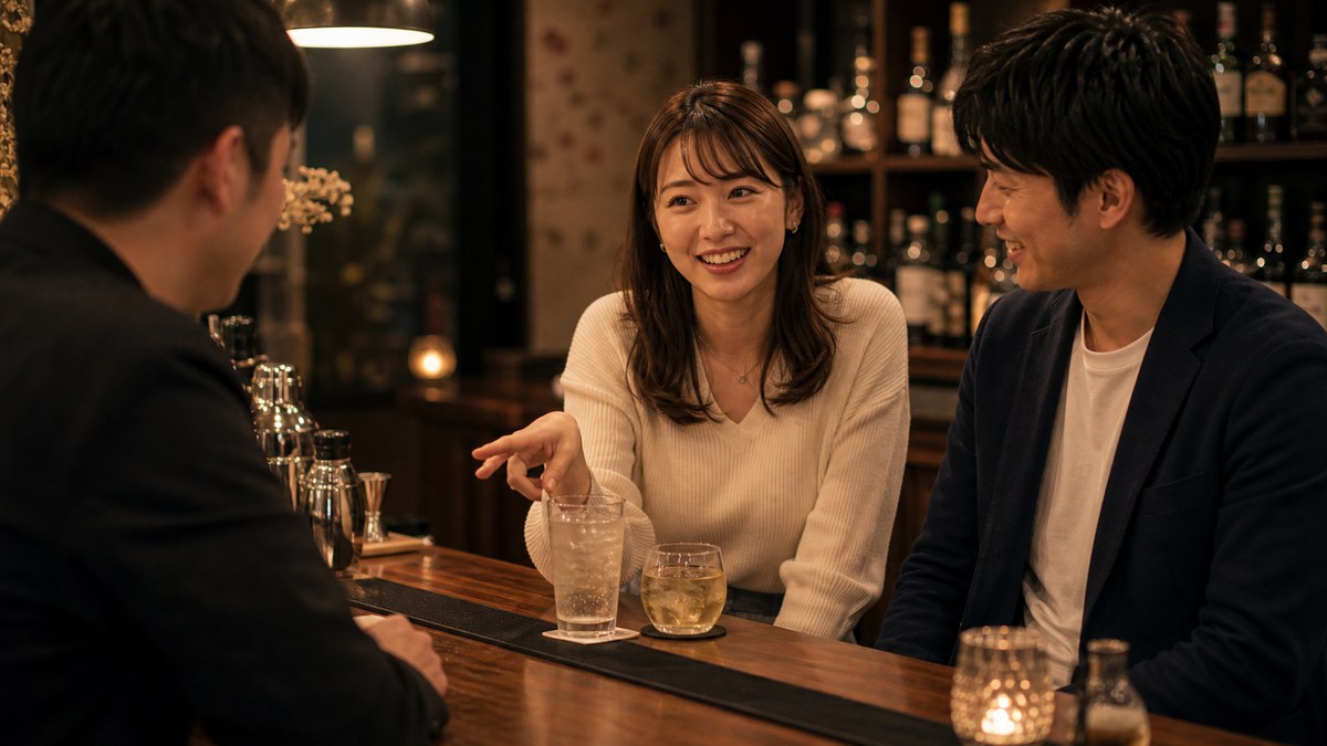 店も、次の一杯も、全部あっちが決めていくの要点を表す画像