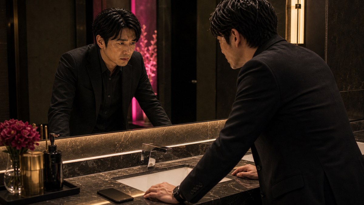 トイレに逃げ込んで、悪あがきの脳内会議が始まるの要点を表す画像