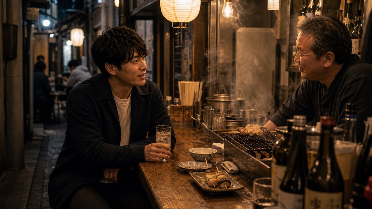 思い出横丁で一回リセット。一人飲みで立て直すの要点を表す画像