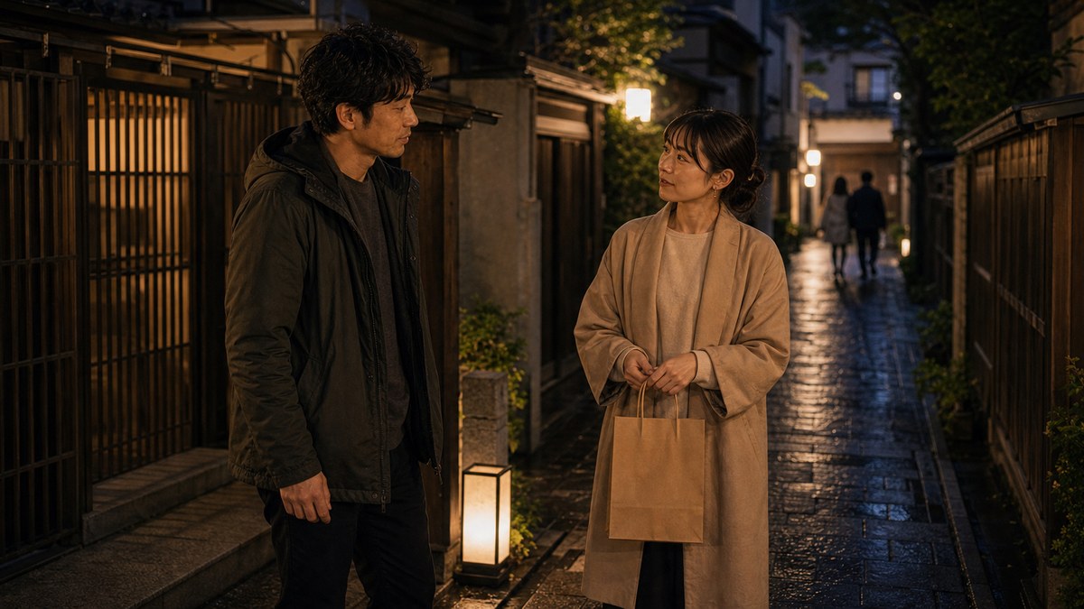 「あなた、この街の人?」と静かに探られるの要点を表す画像