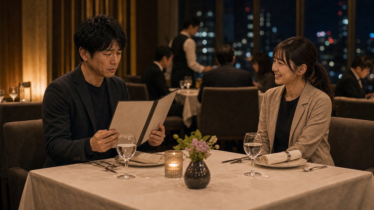 連鎖するやらかし。慣れない高級店でビビり倒すの要点を表す画像