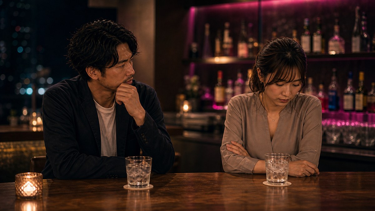 2回目の店で、ナミが口を滑らせた一言の要点を表す画像