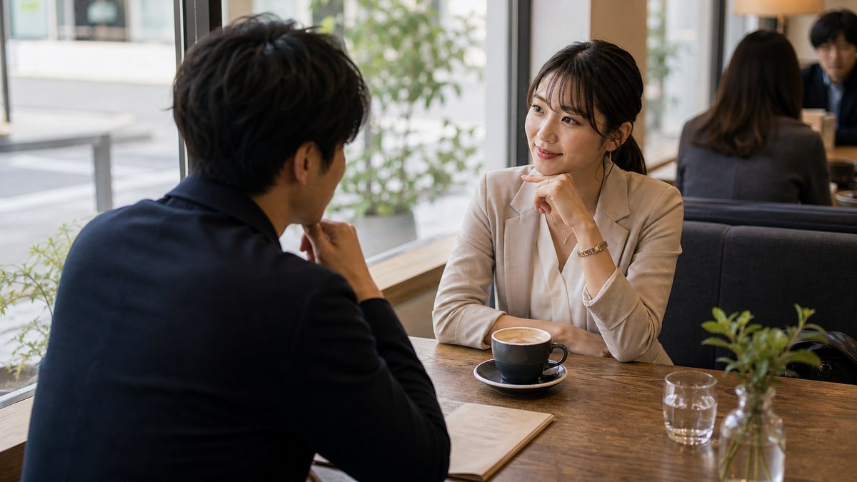 表参道デート当日。ずっと主導権を取りに来るの要点を表す画像