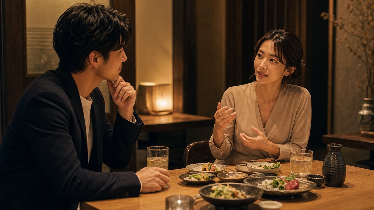バツイチの話は、向こうから出してきたの要点を表す画像