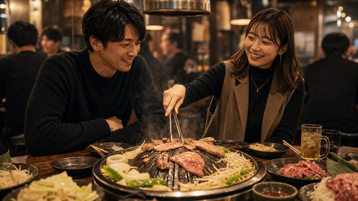 すすきのを飲み歩く。ジンギスカンと、北の夜のテンションの要点を表す画像