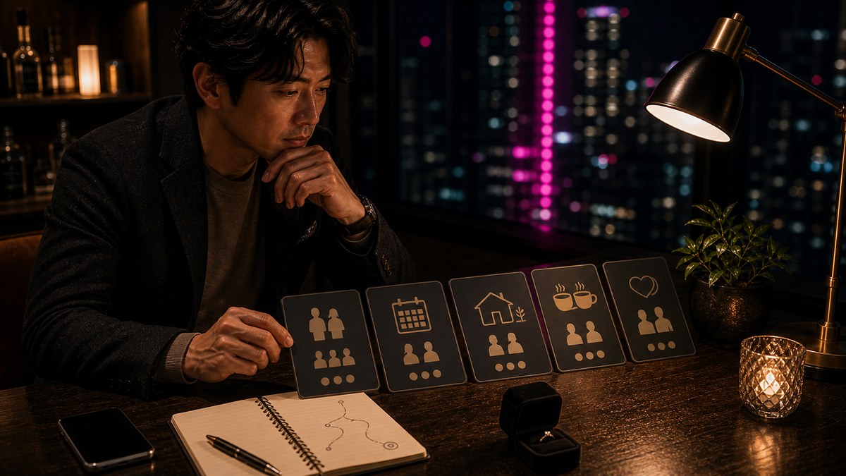 40代になったらどうなる？＋結婚まで考えてる人への要点を表す画像