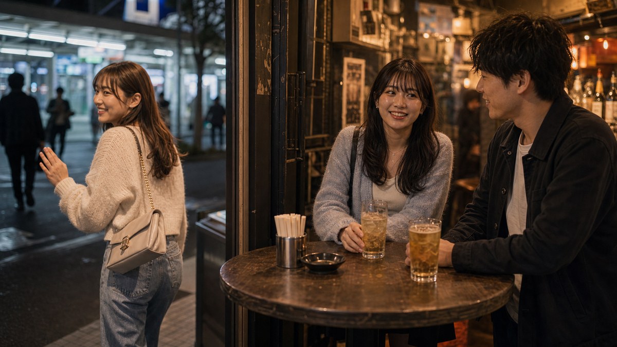 飲み直し→いい雰囲気→お持ち帰りの要点を表す画像