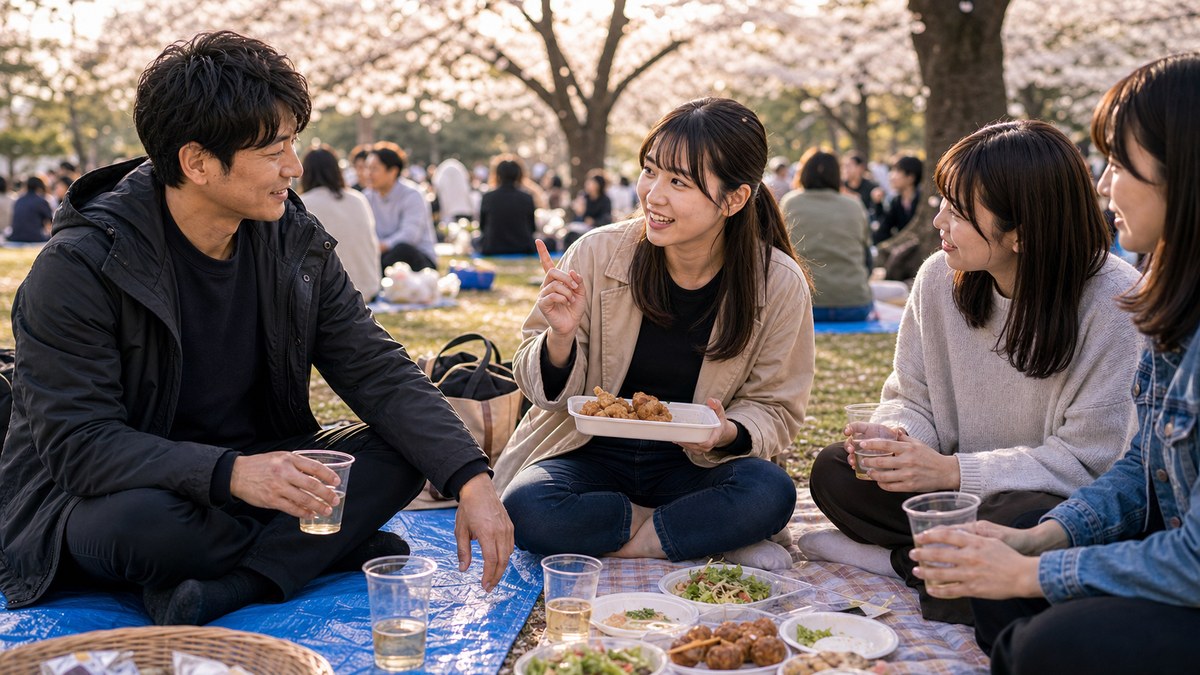 昼から飲む開放感のなか、ハナの素が見えてくるの要点を表す画像
