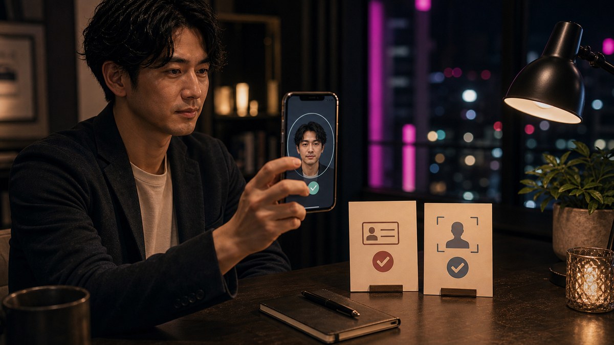 セルフィー認証。公式で確認できた範囲で機能の話をするの要点を表す画像